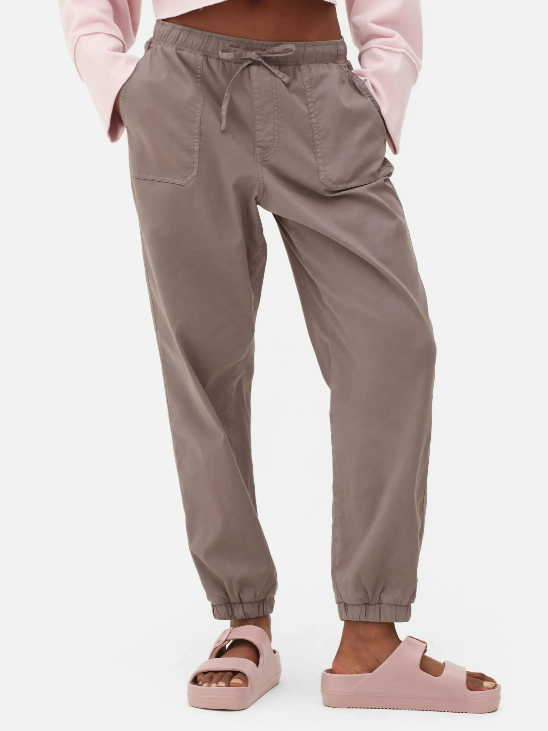 Loungewear|Jogginghosen|Primark Jogginghose Mit Bündchen Und Kordelzug Grau
