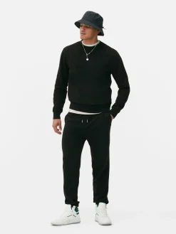 Jogginghosen|Primark Jogginghose Mit Bündchen Und Kordelzug Schwarz