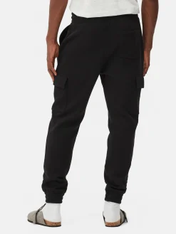 Jogginghosen|Primark Jogginghose Mit Cargotaschen Und Bündchen Schwarz