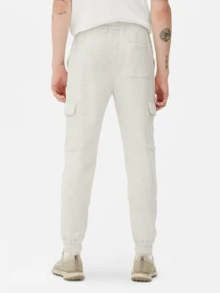 Jogginghosen|Primark Jogginghose Mit Cargotaschen Und Bündchen Grau