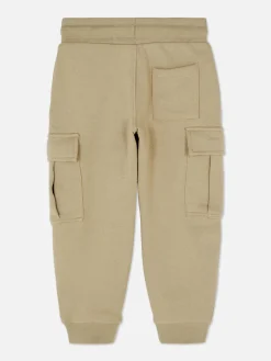 Jogginghosen|Primark Jogginghose Mit Cargotaschen Und Kordelzug Steinfarben