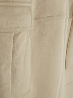 Jogginghosen|Primark Jogginghose Mit Cargotaschen Und Kordelzug Steinfarben