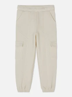 Jogginghosen|Primark Jogginghose Mit Cargotaschen Und Bündchen Ecrufarben