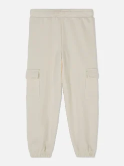 Jogginghosen|Primark Jogginghose Mit Cargotaschen Und Bündchen Ecrufarben