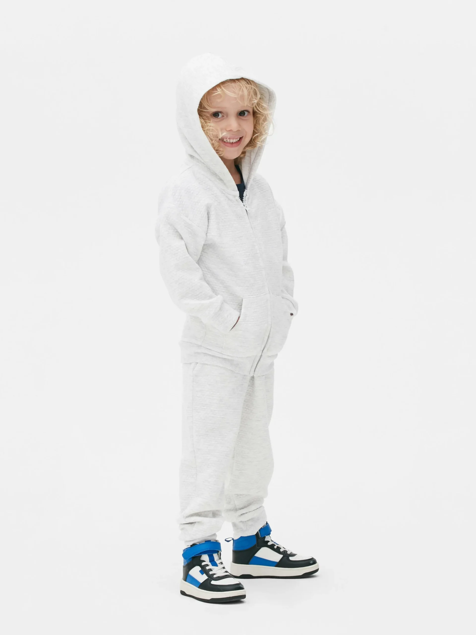 Jogginghosen|Primark Jogginghose Mit Geometrischer Struktur Grau