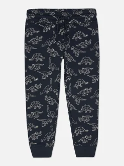 Jogginghosen|Primark Jogginghose Mit Kordelzug Und Print Marineblau