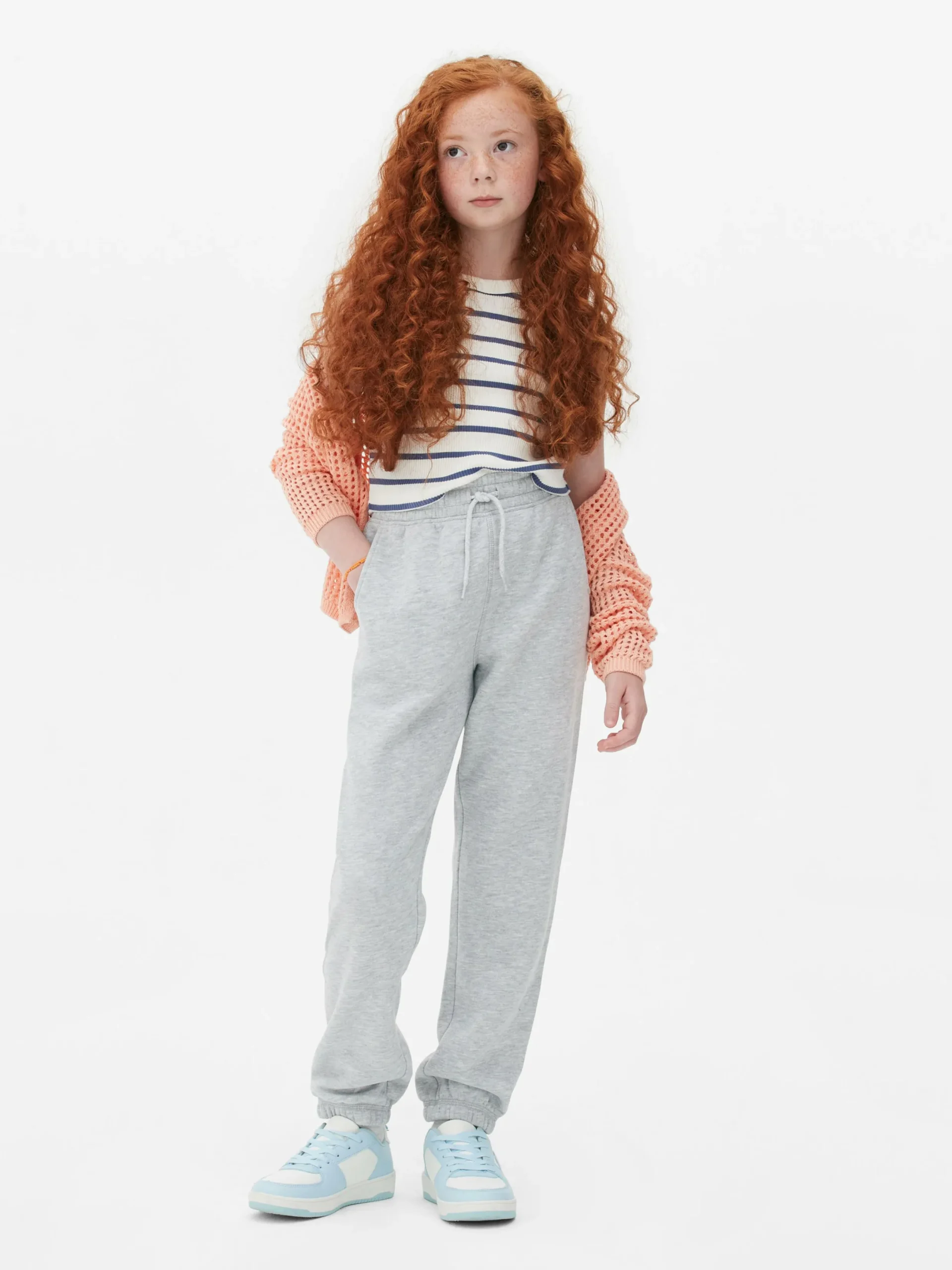 Jogginghosen|Primark Jogginghose Mit Kordelzug Und Bündchen (Teeny Boys) Grau