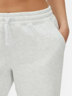 Jogginghosen|Primark Jogginghose Mit Kordelzug Und Bündchen Grau meliert
