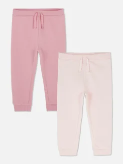 Hosen Und Leggings|Primark Jogginghosen Mit Kordelzug Und Bündchen, 2er-Pack Rosa