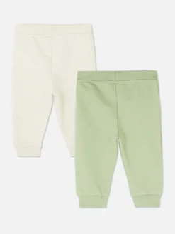 Hosen Und Leggings|Primark Jogginghosen Mit Kordelzug Und Bündchen, 2er-Pack Hellbeige