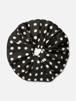 Haarschmuck|Primark Jumbo-Haargummi Mit Pünktchenmuster Schwarz