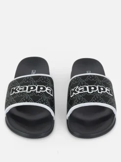 Sportbekleidung|Sandalen Und Badeschuhe|Primark „Kappa X “ Badelatschen Schwarz