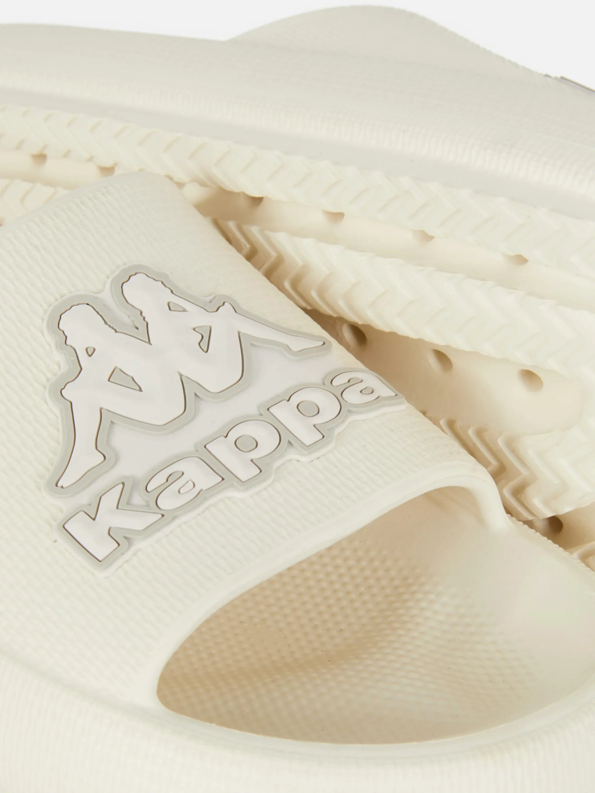 Flipflops Und Badesandalen|Primark „Kappa X “ Badesandalen Ecrufarben