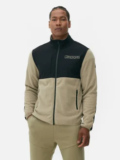 Jacken Und Mäntel|Sportbekleidung|Primark „Kappa X “ Fleece-Jacke Mit Reißverschluss Oliv