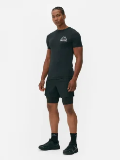 Sportbekleidung|Tops Und T-Shirts|Primark „Kappa X “ Performance-T-Shirt, 2er-Pack Schwarz