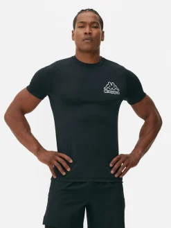 Sportbekleidung|Tops Und T-Shirts|Primark „Kappa X “ Performance-T-Shirt, 2er-Pack Schwarz