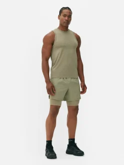 Sportbekleidung|Tops Und T-Shirts|Primark „Kappa X “ Tanktop Oliv