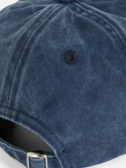 Mützen, Handschuhe Und Schals|Primark Kappe Mit Acid-Waschung Und Initiale Marineblau