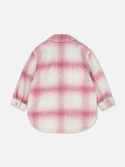 Jacken Und Mäntel|Primark Karierte Hemdjacke Mit Knopfleiste Rosa