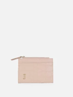 Taschen Und Portemonnaies|Primark Kartenetui In Kroko-Optik Mit Initiale Rosa