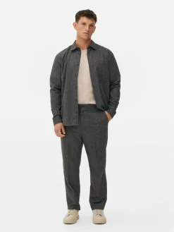 Hosen|Primark Kem Elegante Hose Anthrazit meliert