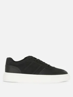 Sneakers|Primark „Kem“ Low-Top-Sneaker Mit Schnürung Schwarz