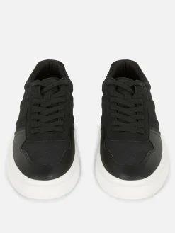 Sneakers|Primark „Kem“ Low-Top-Sneaker Mit Schnürung Schwarz