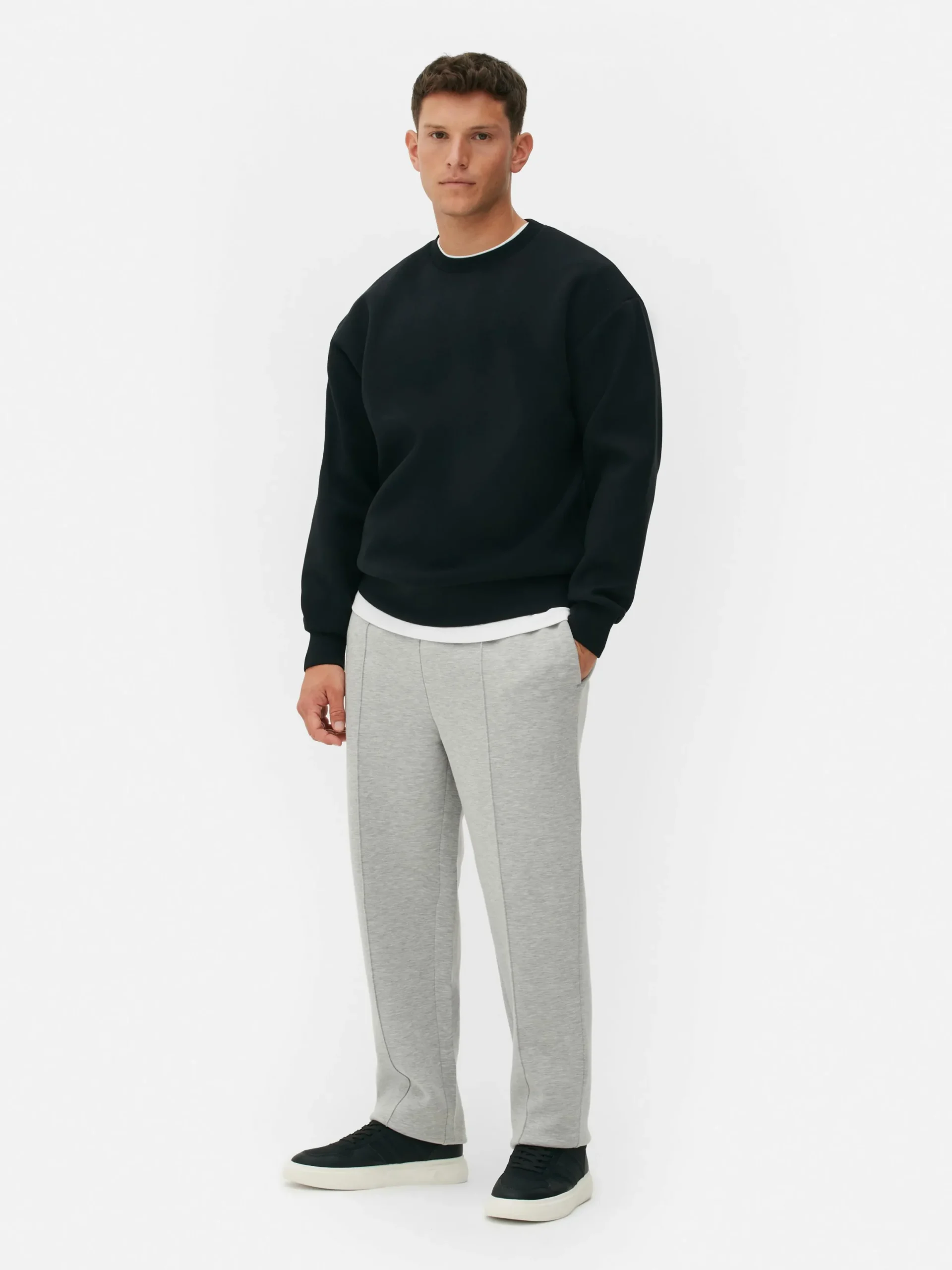 Hoodies Und Sweatshirts|Primark „Kem“ Sweatshirt Mit Rundhalsausschnitt Schwarz