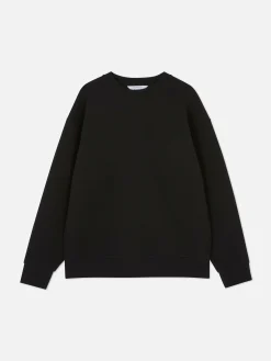 Hoodies Und Sweatshirts|Primark „Kem“ Sweatshirt Mit Rundhalsausschnitt Schwarz