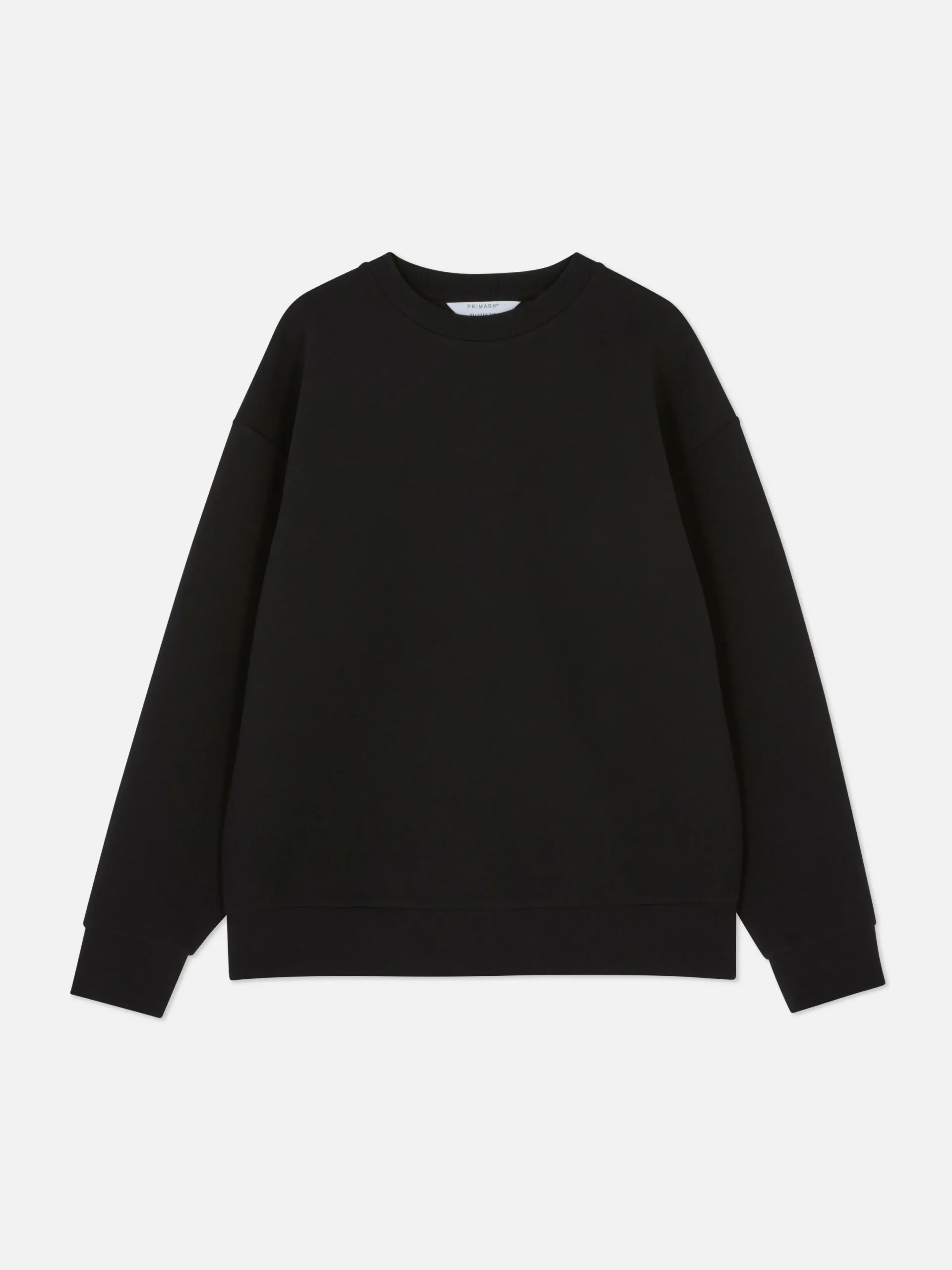 Hoodies Und Sweatshirts|Primark „Kem“ Sweatshirt Mit Rundhalsausschnitt Schwarz