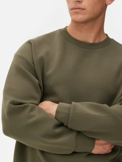 Hoodies Und Sweatshirts|Primark „Kem“ Sweatshirt Mit Rundhalsausschnitt Khakifarben