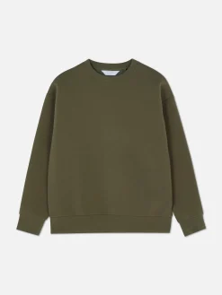 Hoodies Und Sweatshirts|Primark „Kem“ Sweatshirt Mit Rundhalsausschnitt Khakifarben