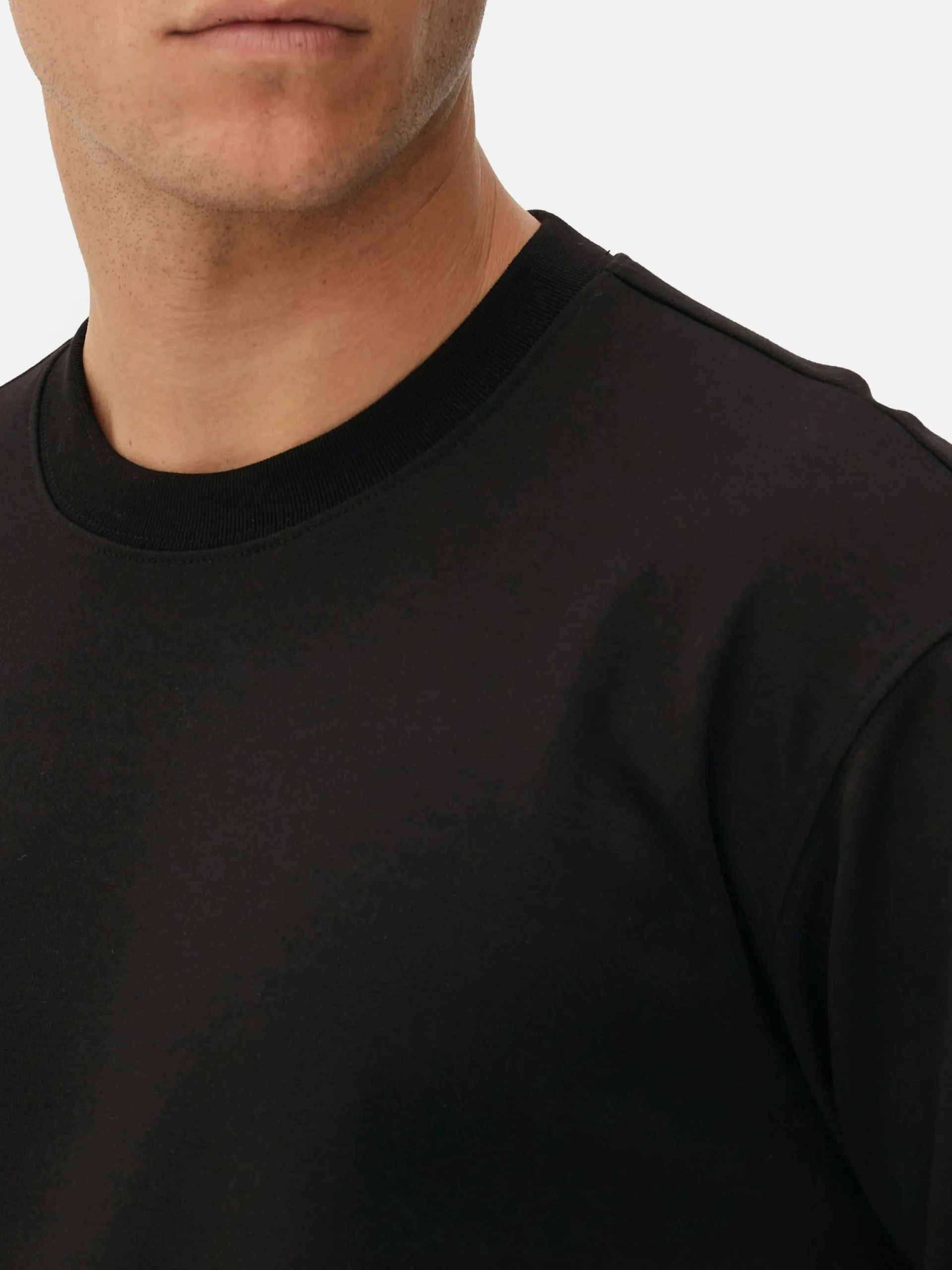 Hoodies Und Sweatshirts|Primark „Kem“ Sweatshirt Mit Rundhalsausschnitt Schwarz