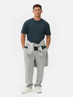 Tops Und T-Shirts|Primark „Kem“ T-Shirt In Lässiger Passform Marineblau