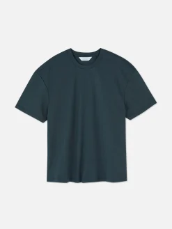 Tops Und T-Shirts|Primark „Kem“ T-Shirt In Lässiger Passform Marineblau