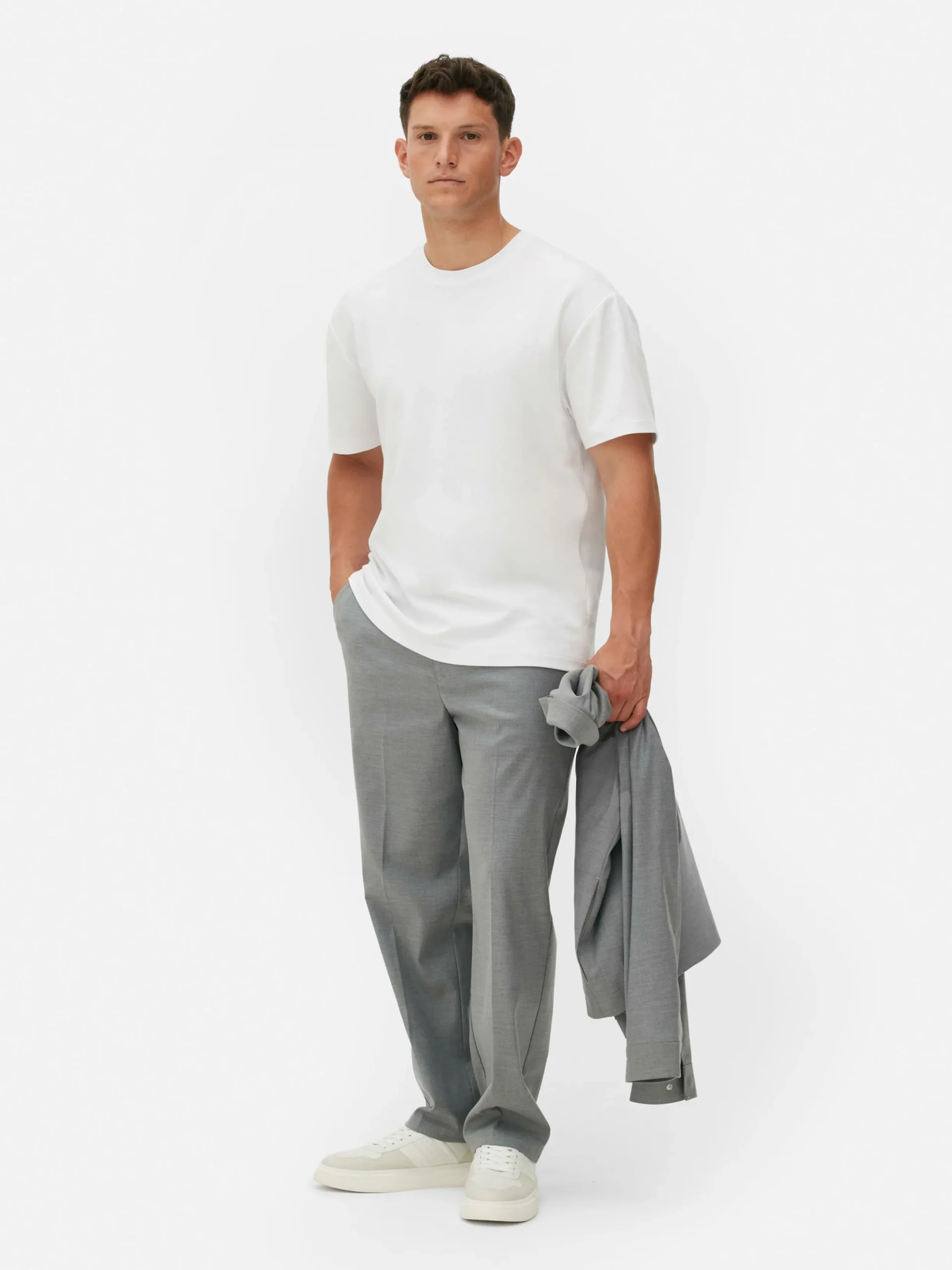 Tops Und T-Shirts|Primark „Kem“ T-Shirt In Lässiger Passform Weiß
