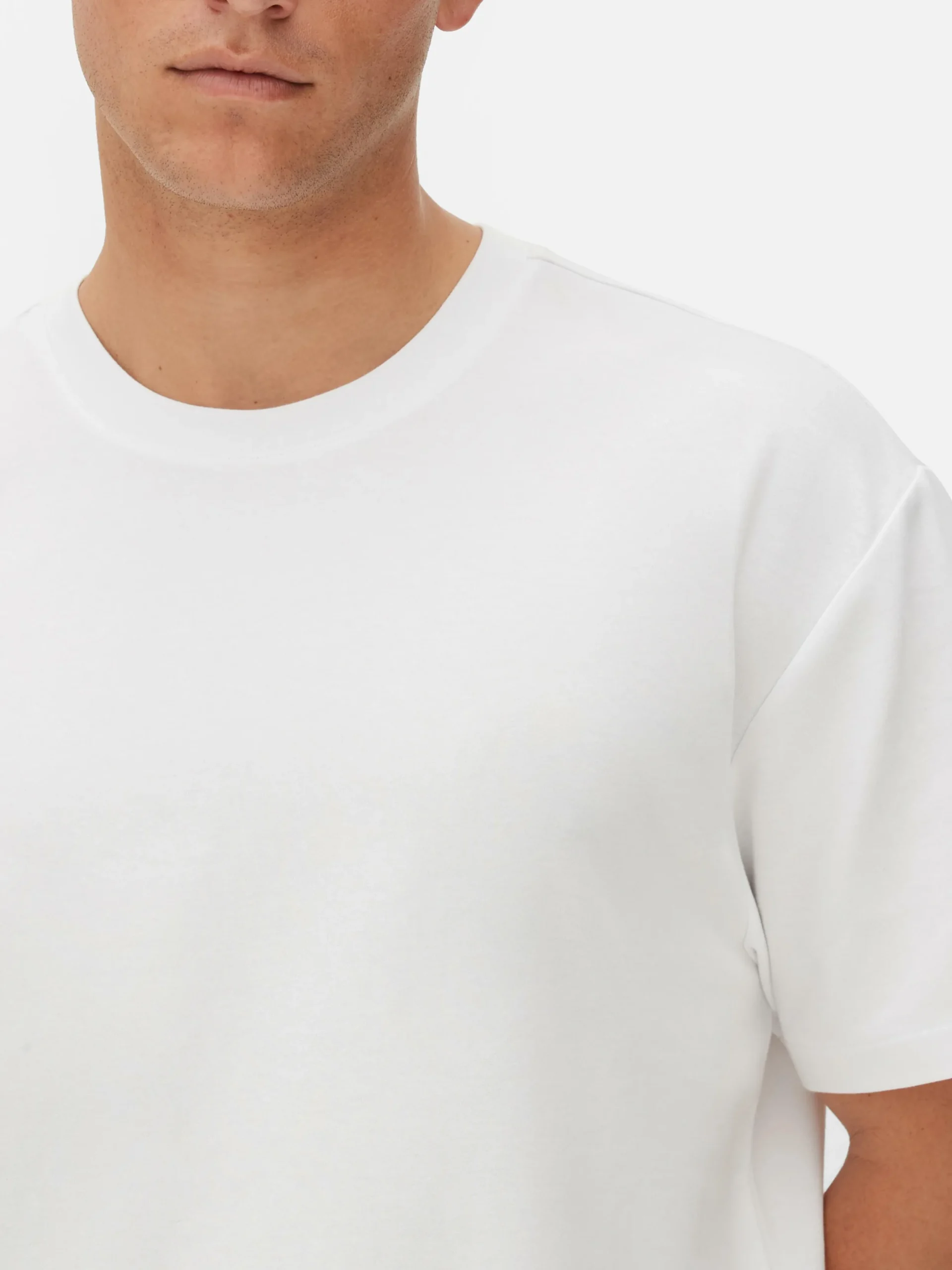 Tops Und T-Shirts|Primark „Kem“ T-Shirt In Lässiger Passform Weiß