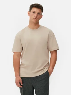 Tops Und T-Shirts|Primark „Kem“ T-Shirt In Lässiger Passform Ecrufarben