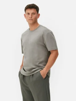Tops Und T-Shirts|Primark „Kem“ T-Shirt In Lässiger Passform Grau
