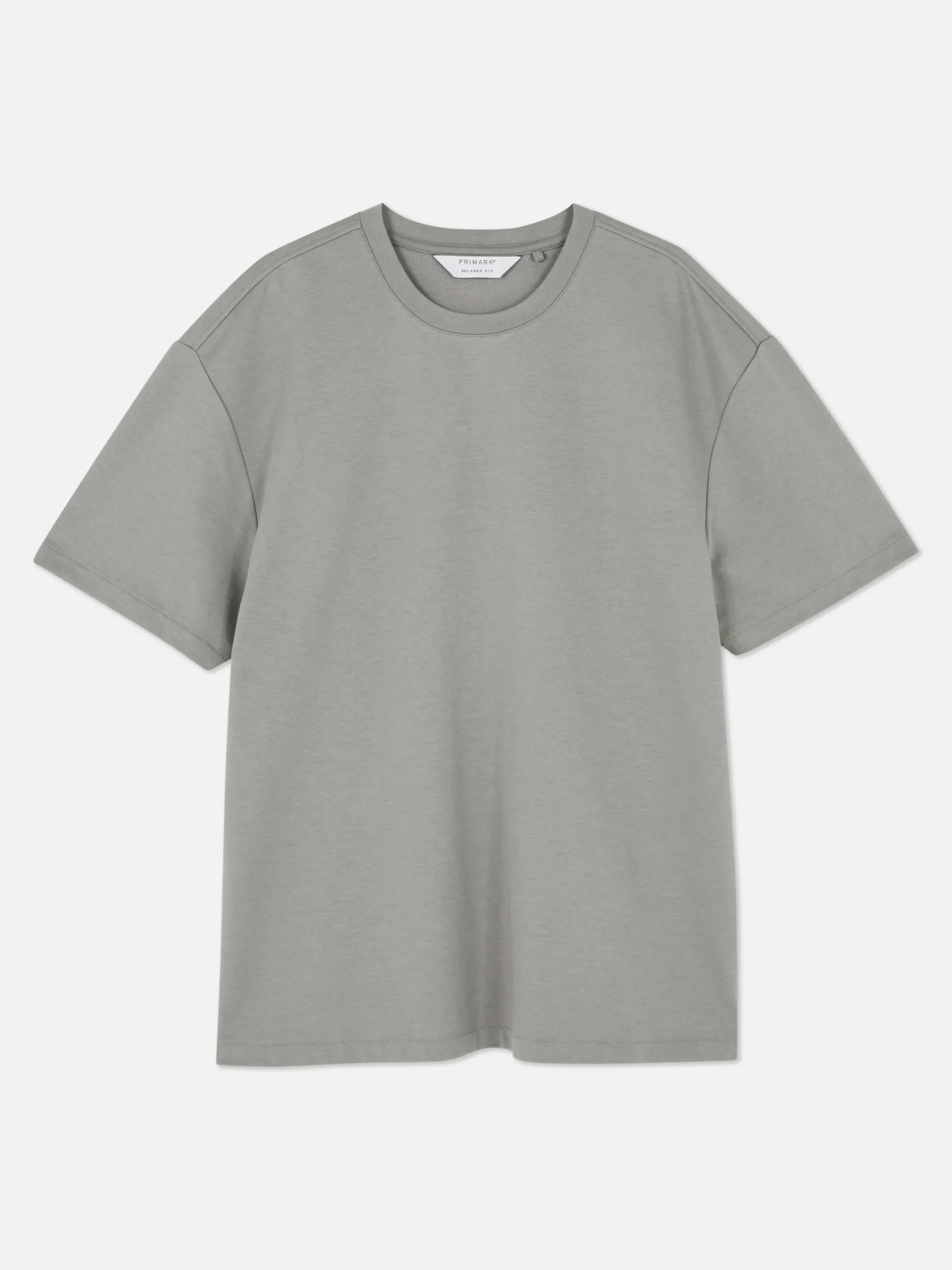 Tops Und T-Shirts|Primark „Kem“ T-Shirt In Lässiger Passform Grau