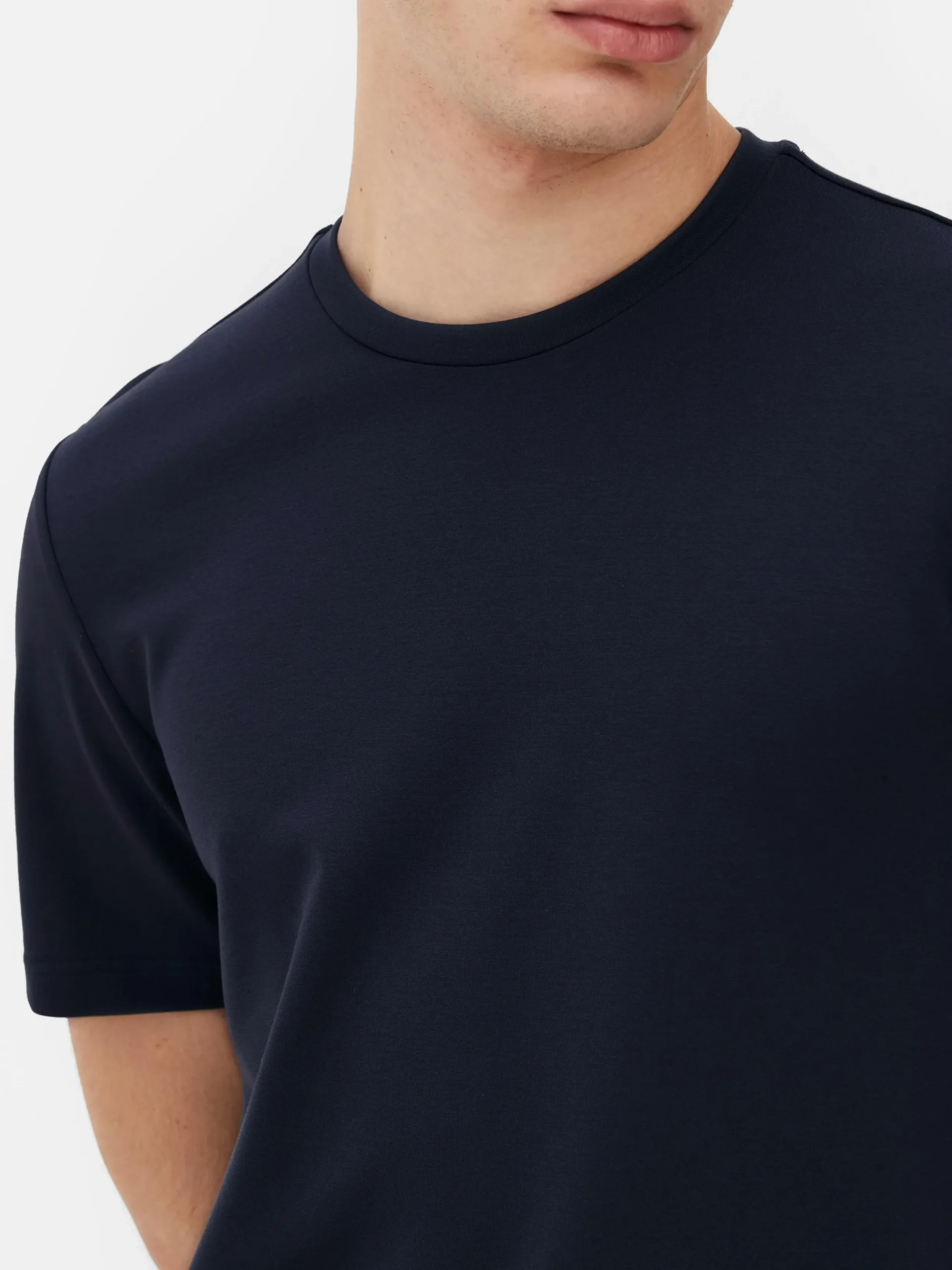 Tops Und T-Shirts|Primark „Kem“ T-Shirt Mit Rundhalsausschnitt Marineblau