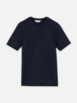 Tops Und T-Shirts|Primark „Kem“ T-Shirt Mit Rundhalsausschnitt Marineblau