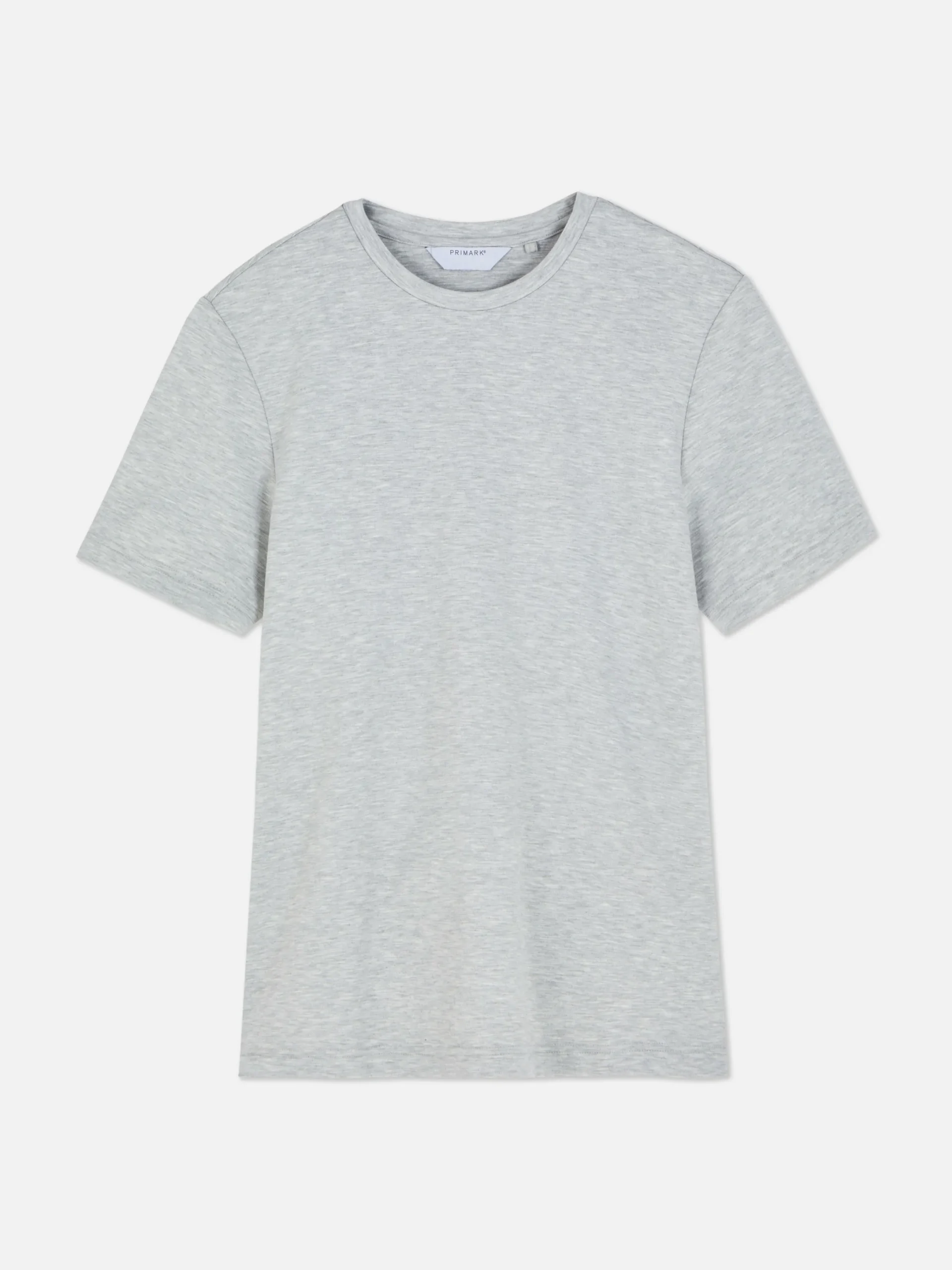 Tops Und T-Shirts|Primark „Kem“ T-Shirt Mit Rundhalsausschnitt Grau