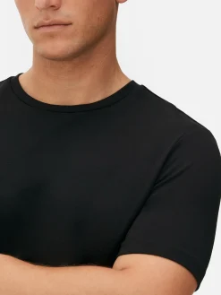 Tops Und T-Shirts|Primark „Kem“ T-Shirt Mit Rundhalsausschnitt Schwarz