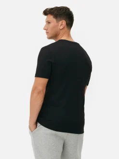 Tops Und T-Shirts|Primark „Kem“ T-Shirt Mit Rundhalsausschnitt Schwarz
