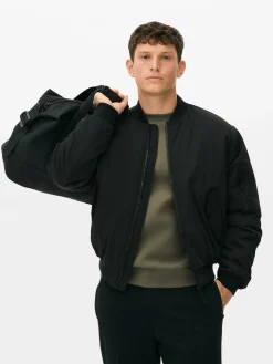 Jacken Und Mäntel|Primark Klassische Bomberjacke Schwarz