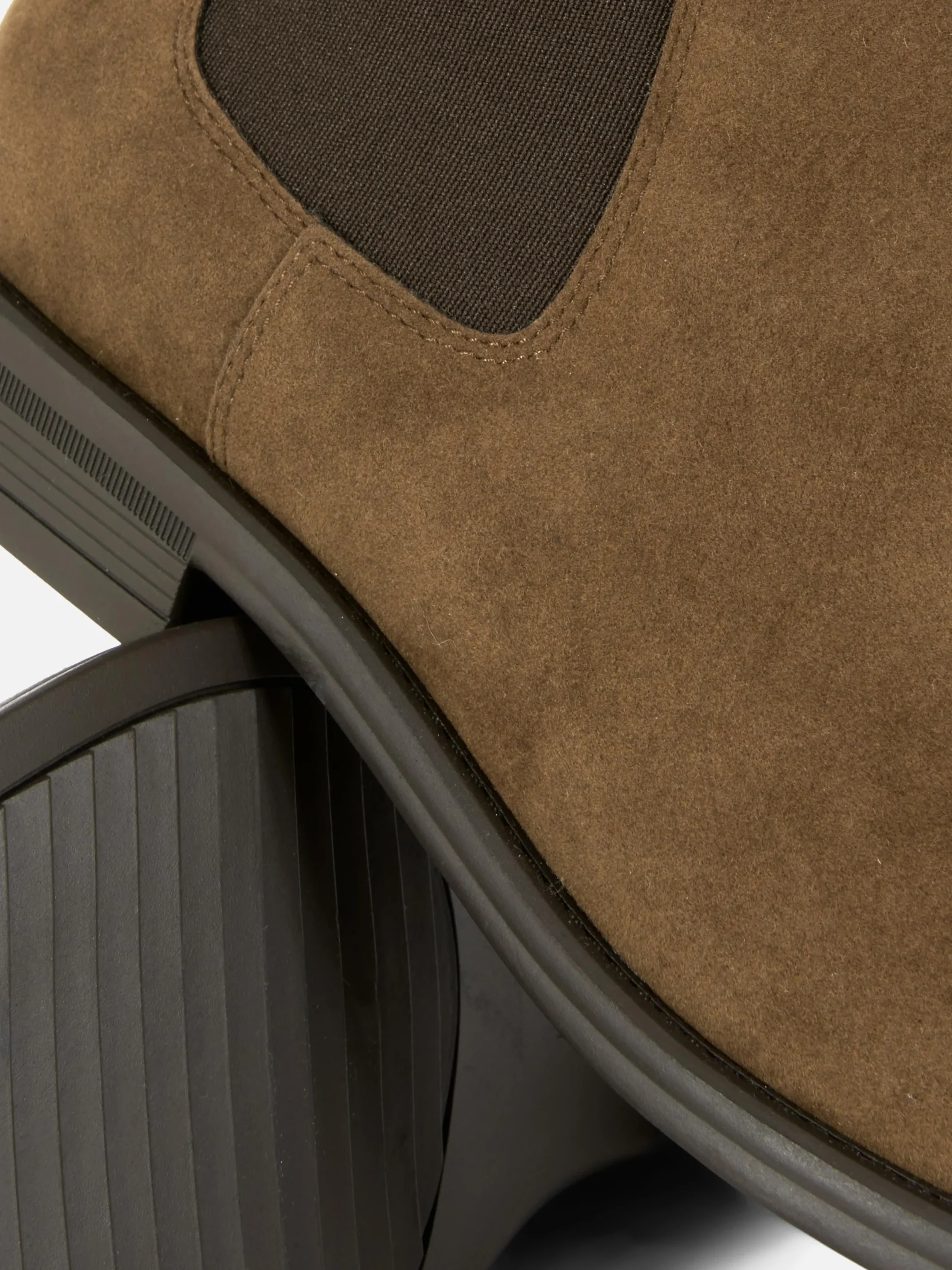 Stiefel|Primark Klassische Chelsea Boots Aus Wildlederimitat Braun