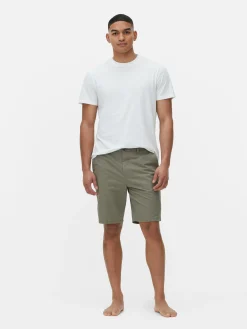 Shorts|Primark Klassische Chino-Shorts Khakifarben