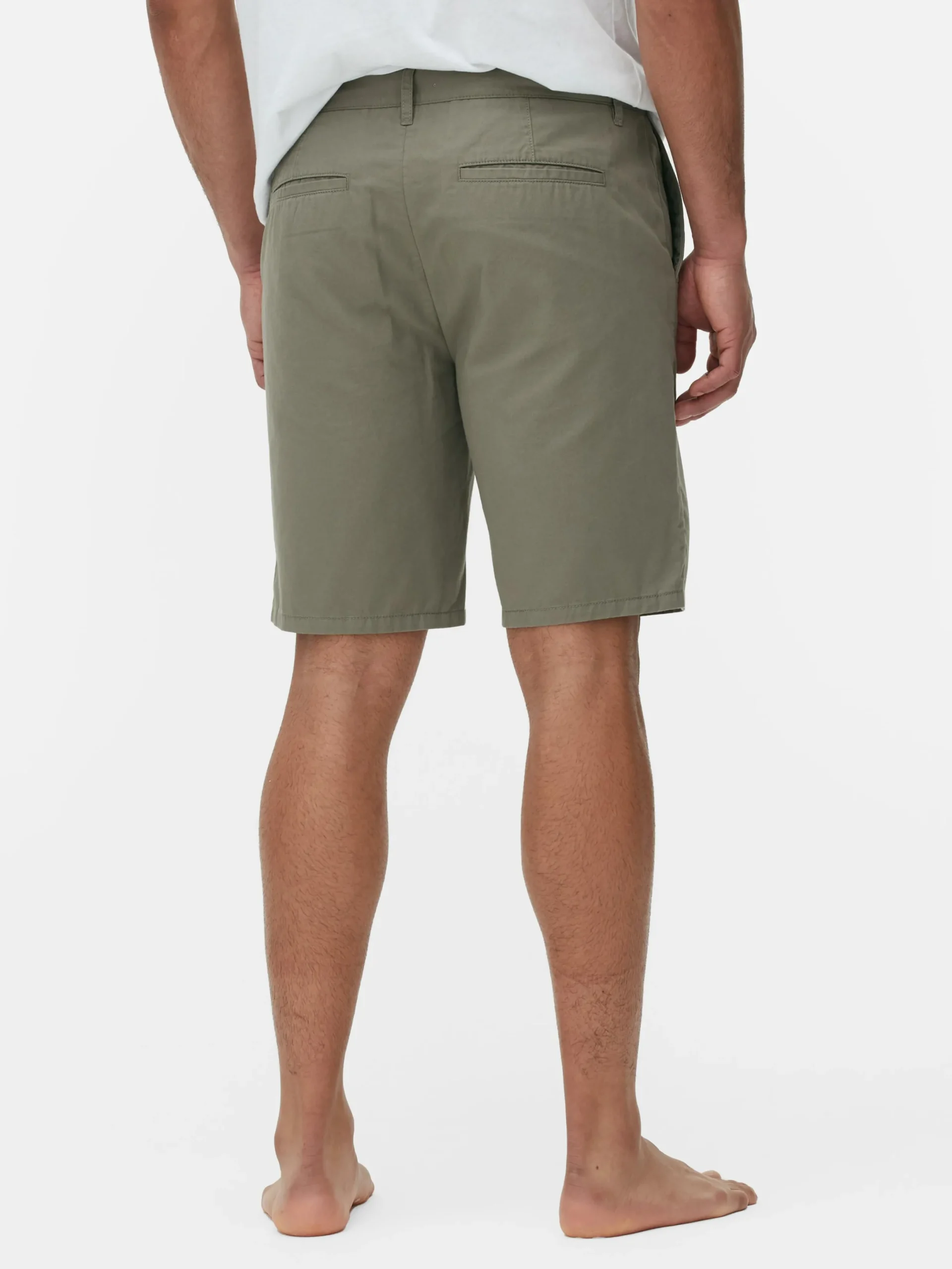 Shorts|Primark Klassische Chino-Shorts Khakifarben