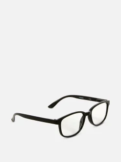 Lesebrillen|Primark Klassische Lesebrille Mit Etui Schwarz